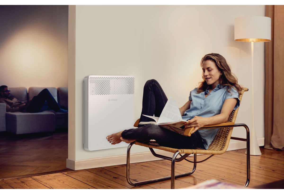 Στην εικόνα απεικονίζεται ο θερμοπομπός σε χρήση.